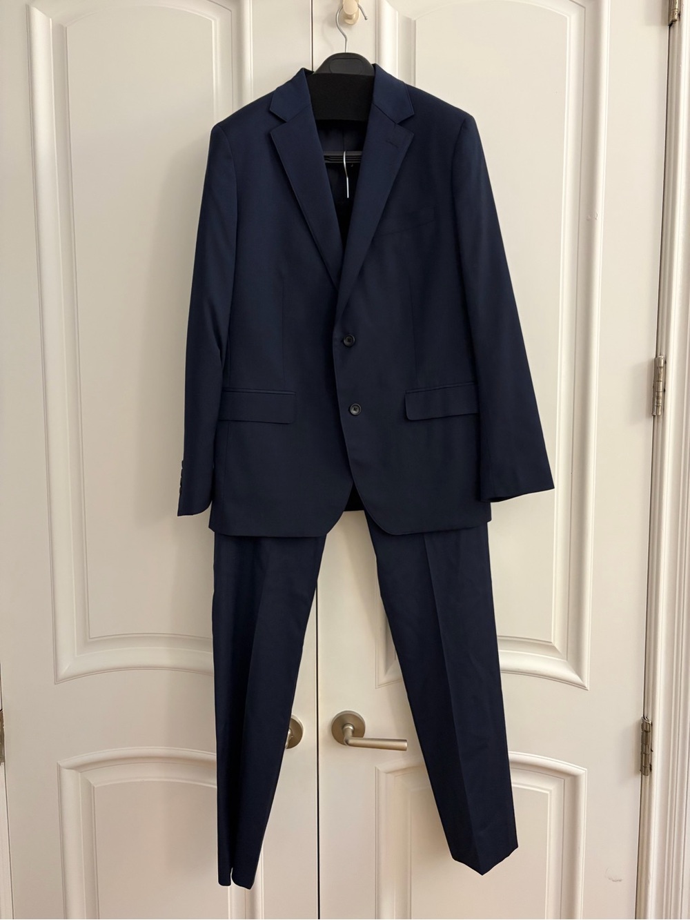 Bonobos Wool Navy Suit Two-Piece - Modern Notch Lapel